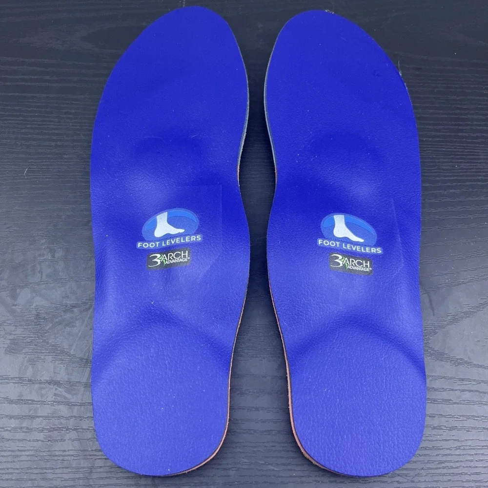 Foot Levelers Arch Advantage 3 Orthotic Insoles Women's Size 10 Custom Pair